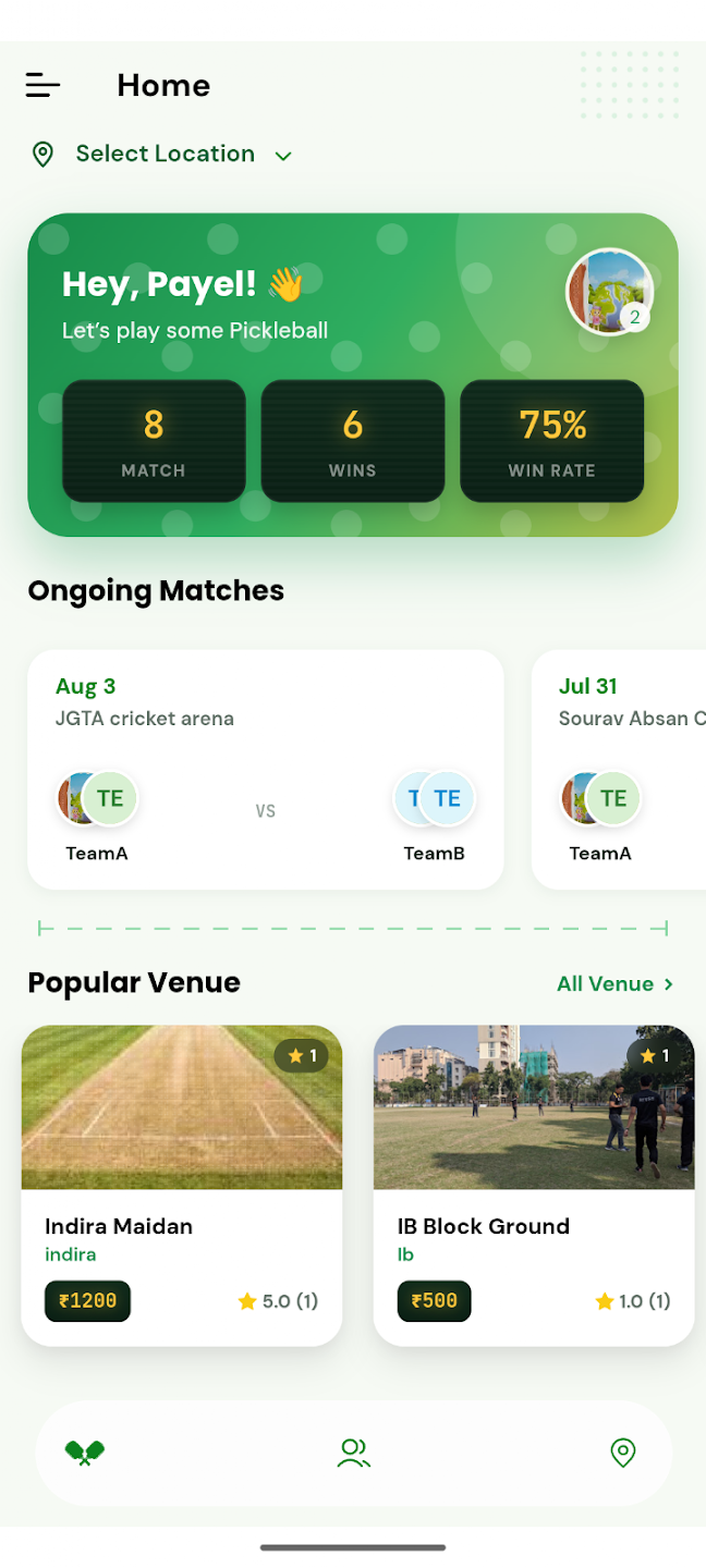 PICKKITUP app screenshot