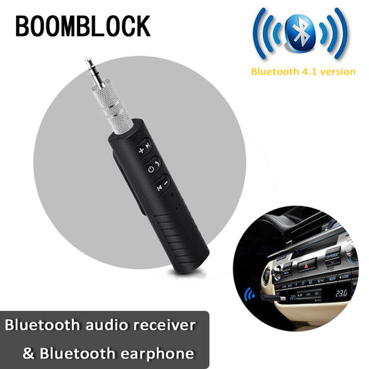 Wireless Bluetooth 5.0 Receiver Adapter 3.5mm Jack For Car Music Audio Aux A2dp Headphone Reciever Handsfree