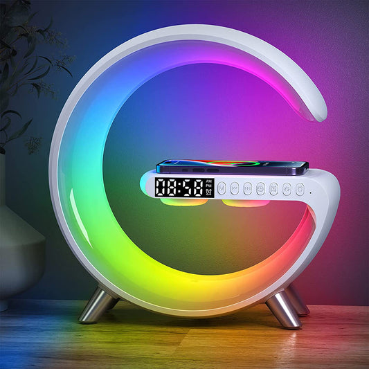 Bluetooth Speaker LED Alarm Clock